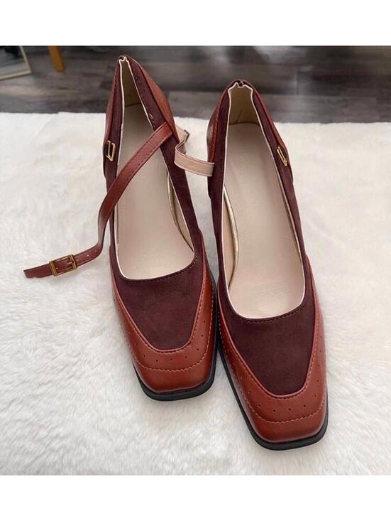 Shoes - Brown Mary Janes